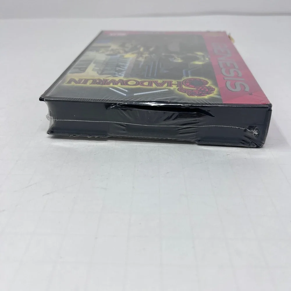 Sega Shadowrun Sega Genesis Black Red Cyberpunk RPG Sealed MA13 1994 Game